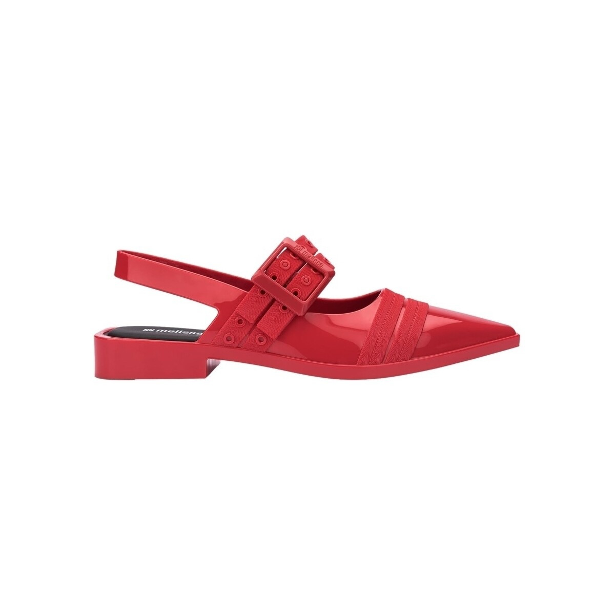 Melissa  Ladylike Fem - Red/Black  Červená