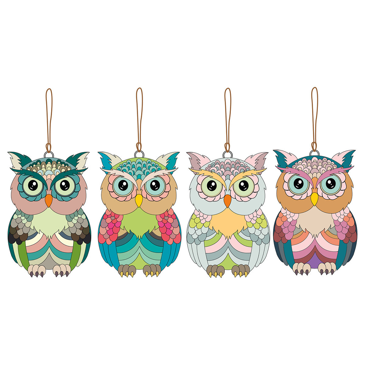 Signes Grimalt  Přívěsek Sova 4U  Růžová