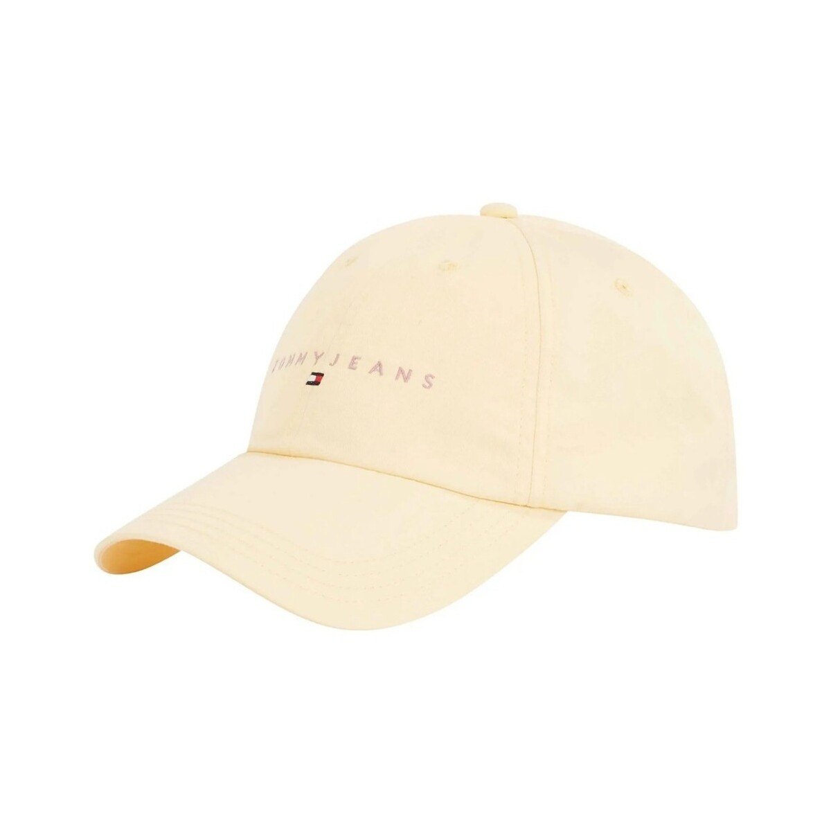 Tommy Jeans  LINEAR LOGO 6 PANEL CAP  Žlutá