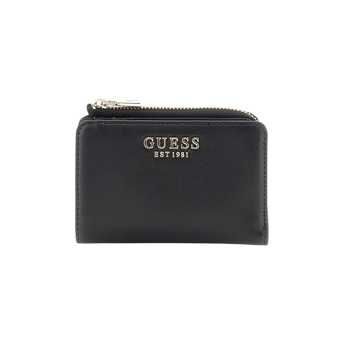 Guess  LAUREL SLG SMALL ZIP  Černá