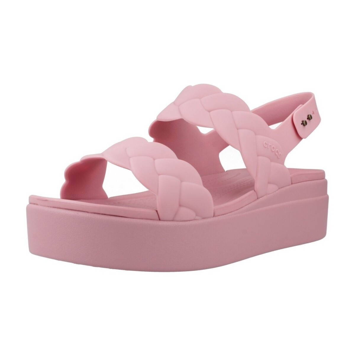 Crocs  BROOKLYN WOVEN UPPER LW  Růžová