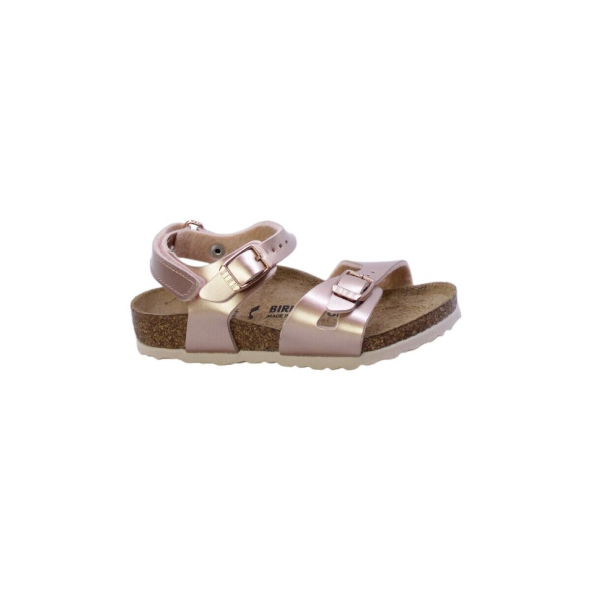 BIRKENSTOCK  RIO HL KIDS ELECTRIC METALLIC CALZ S  Hnědá