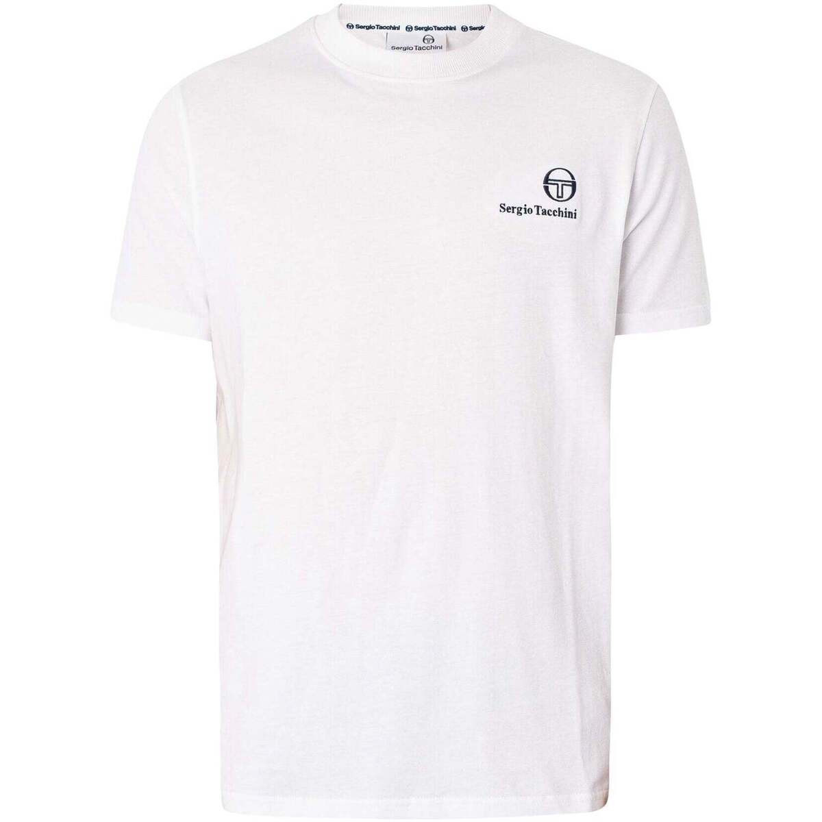 Sergio Tacchini  Felton T-Shirt White  Bílá