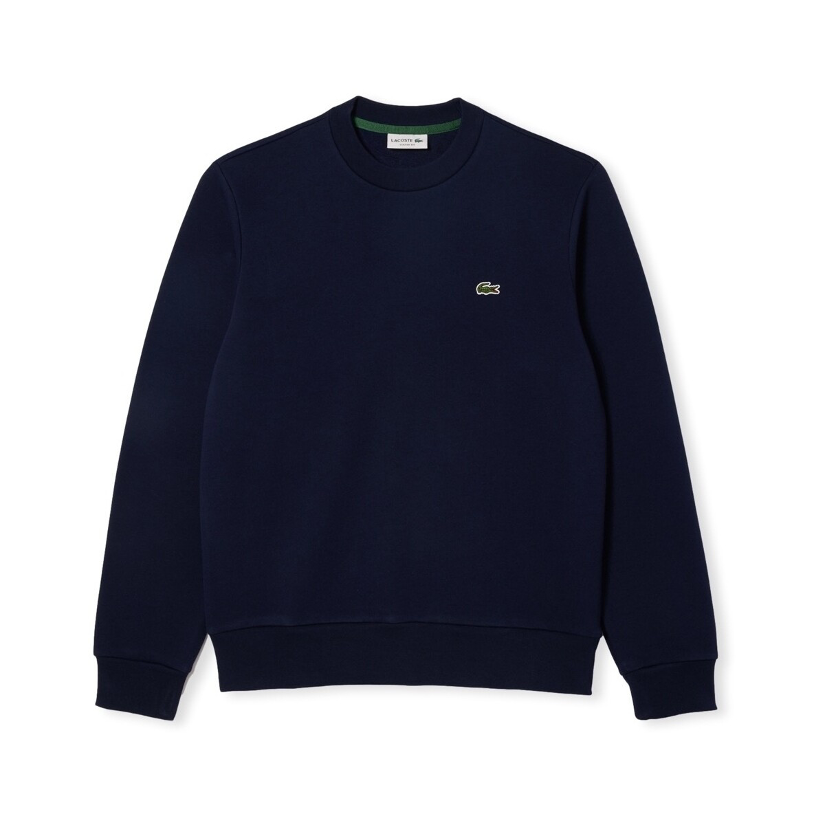 Lacoste  Organic Cotton Sweatshirt SH9801 - Bleu Marine  Modrá