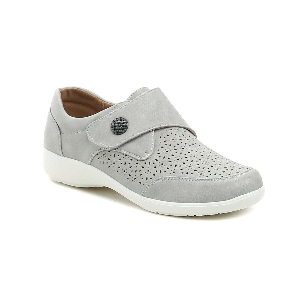 Wojtylko  7B25315S šedé dámské polobotky  Šedá