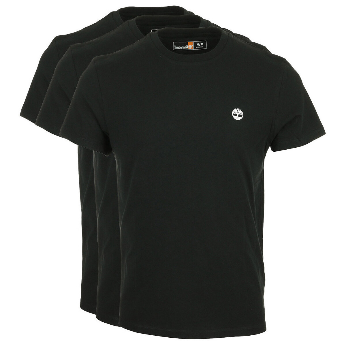 Timberland  3x Pack Tee  Černá