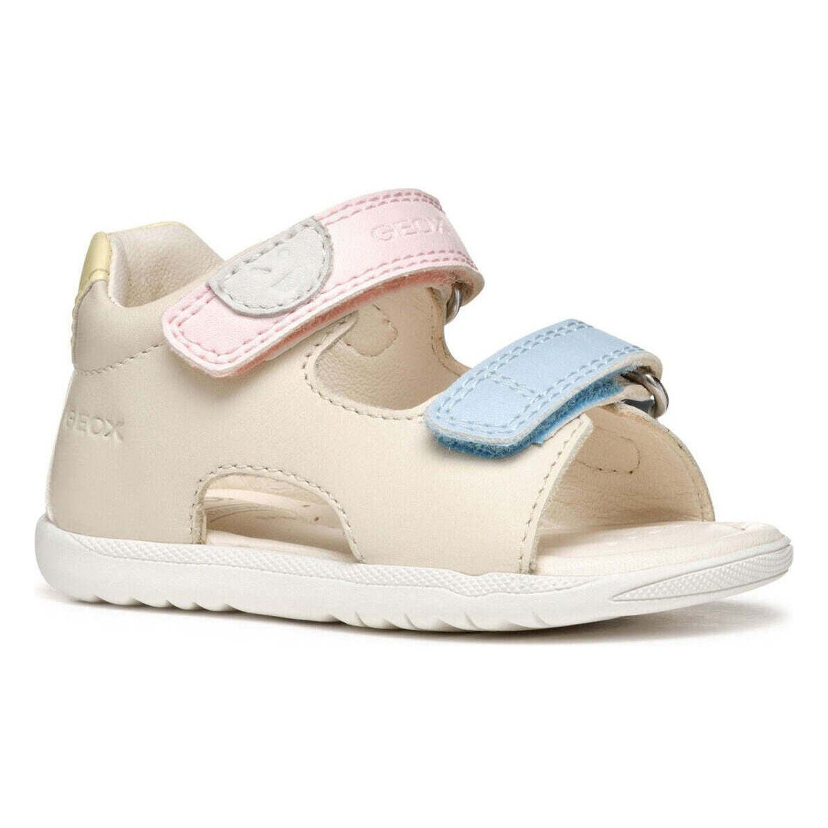 Geox  B SANDAL MACCHIA GIRL  Béžová