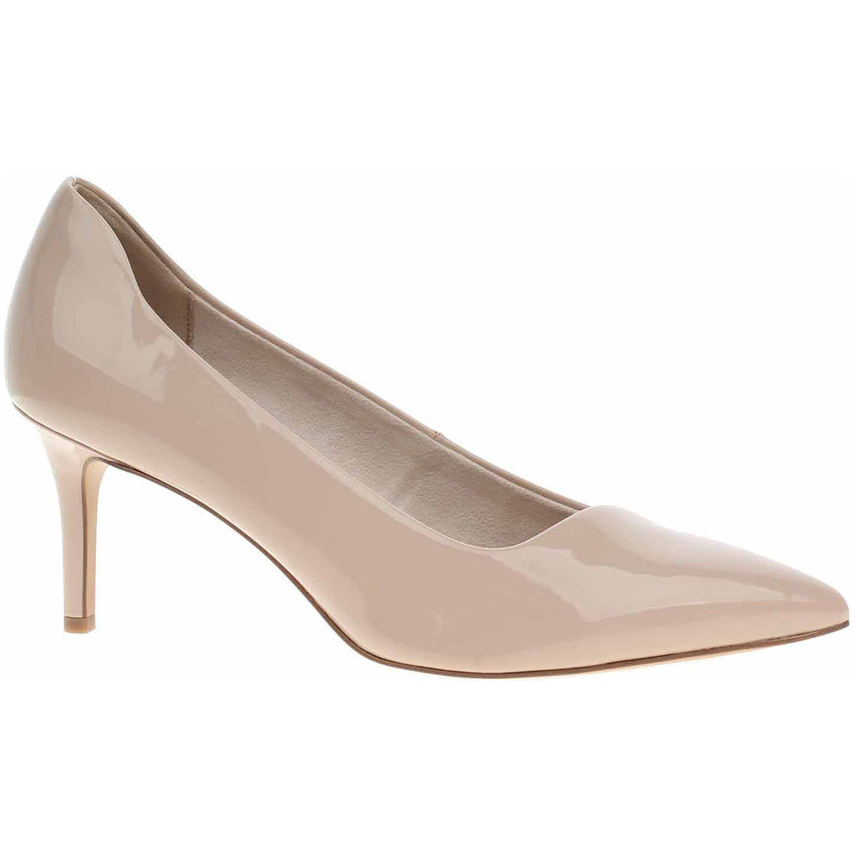 Tamaris  Dámské společenské lodičky  1-22481-42 nude patent  Béžová