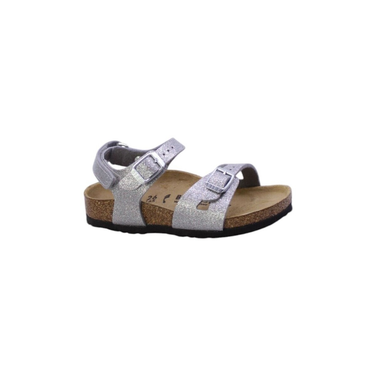 BIRKENSTOCK  Rio as kids bf  Stříbrná