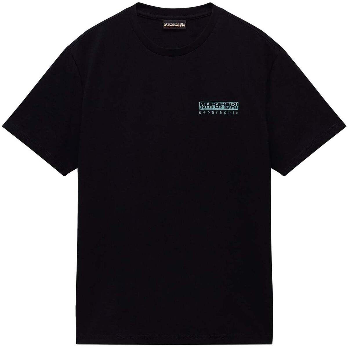 Napapijri  Vignoni Back T-Shirt Black  Černá