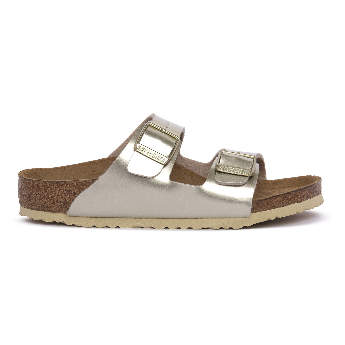 BIRKENSTOCK  ARIZONA KIDS METALLIC GOLD CALZ S  Béžová