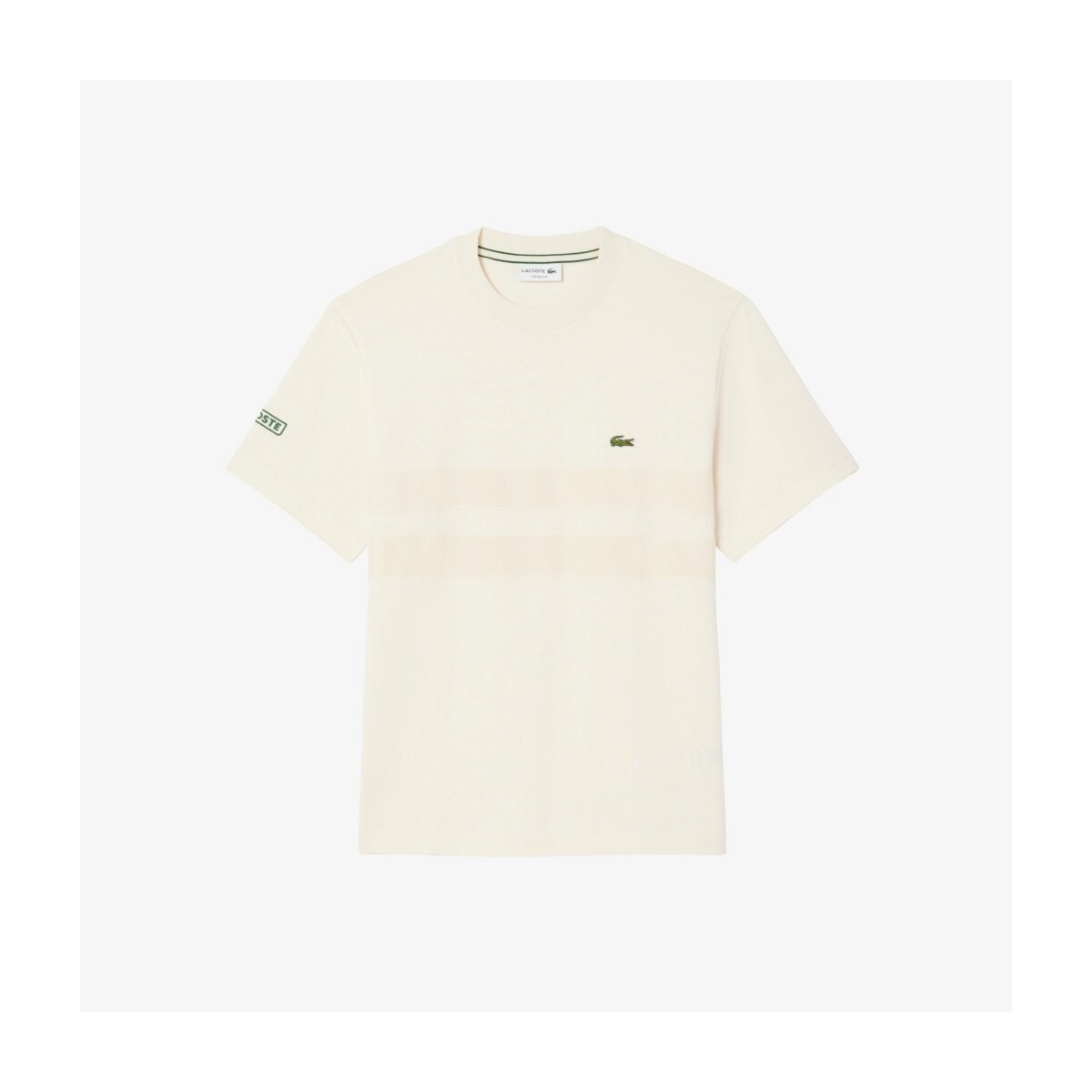 Lacoste  TEE-SHIRT  Béžová