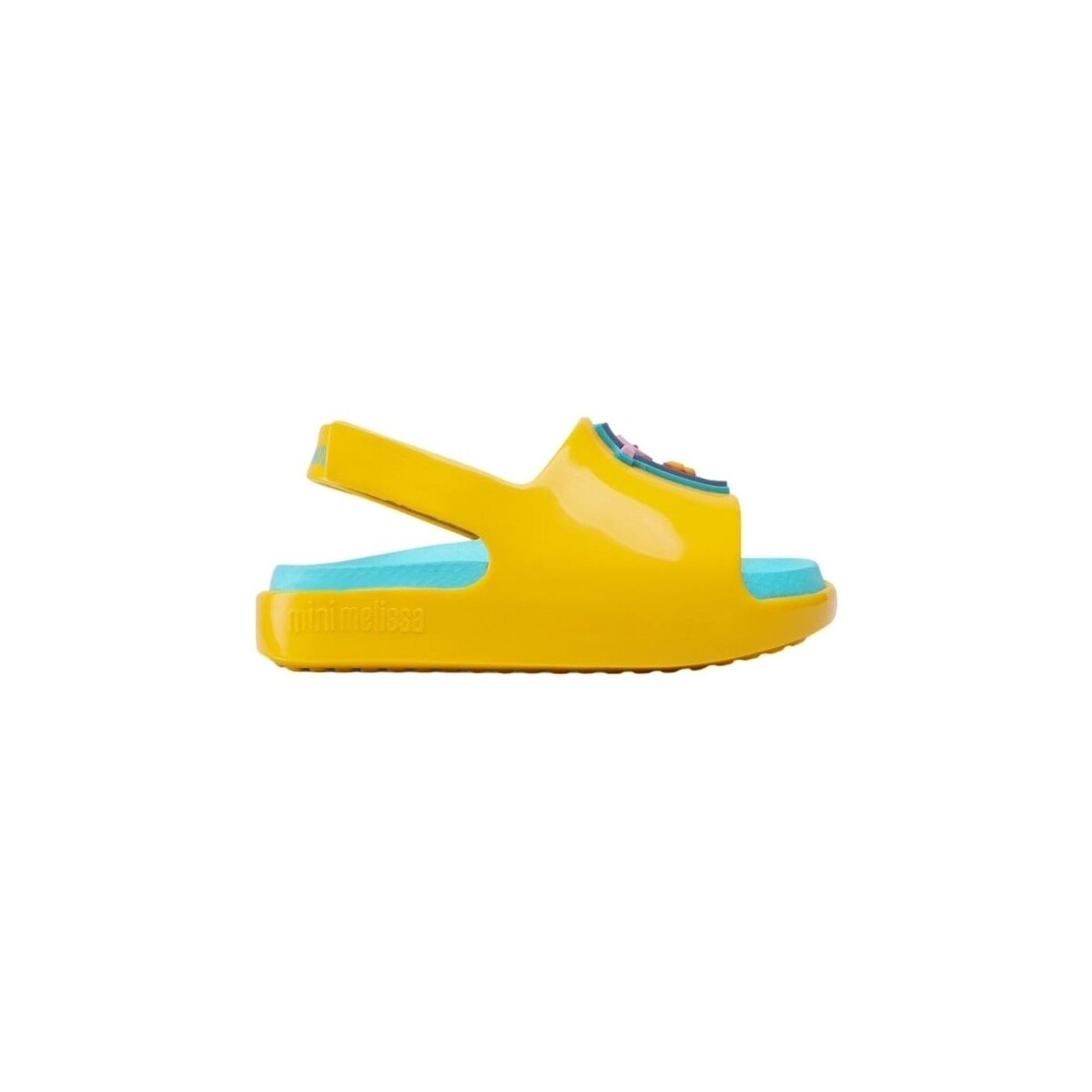 Melissa  MINI  Cloud Slide Baby Sandals - Yellow/Blue  Žlutá