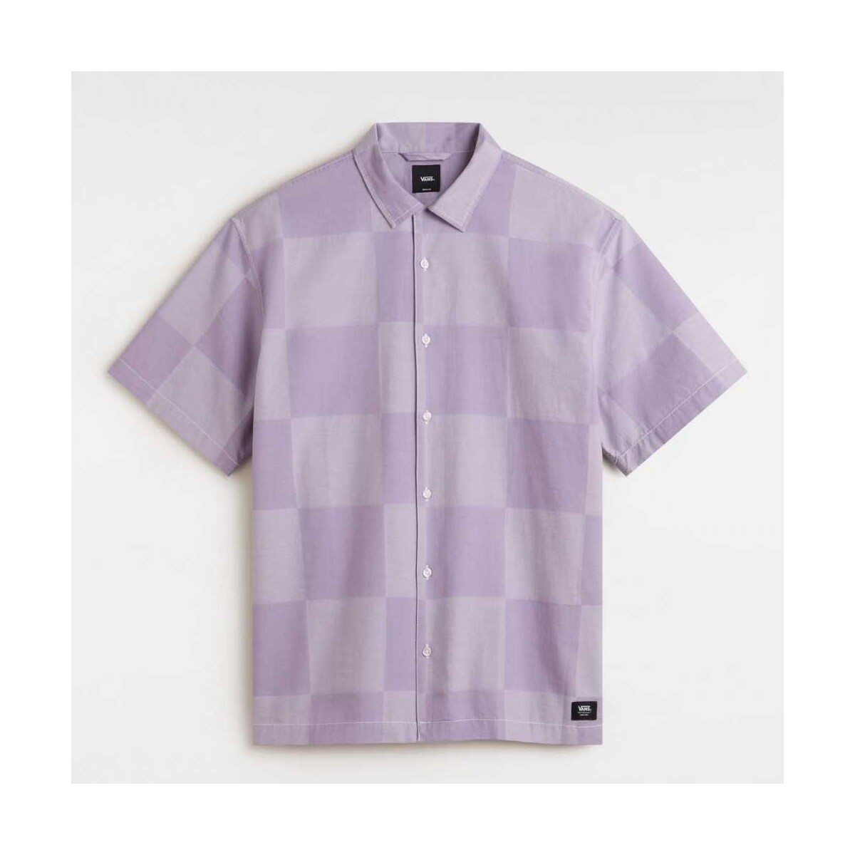 Vans  Kessler checkerboard ss woven  Fialová