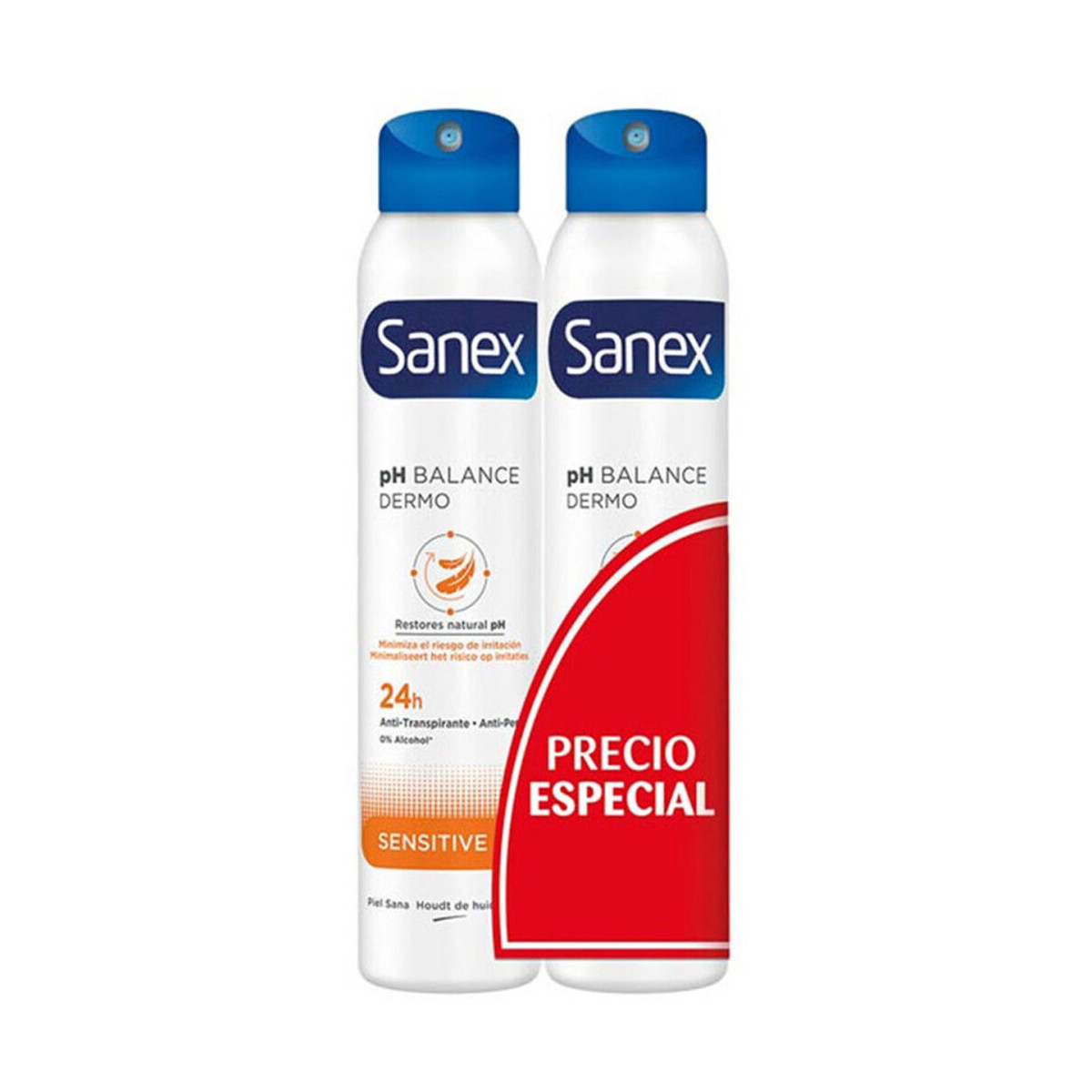 Sanex  Deodorant Spray Duo Dermo Sensitive 2 x 200 ml