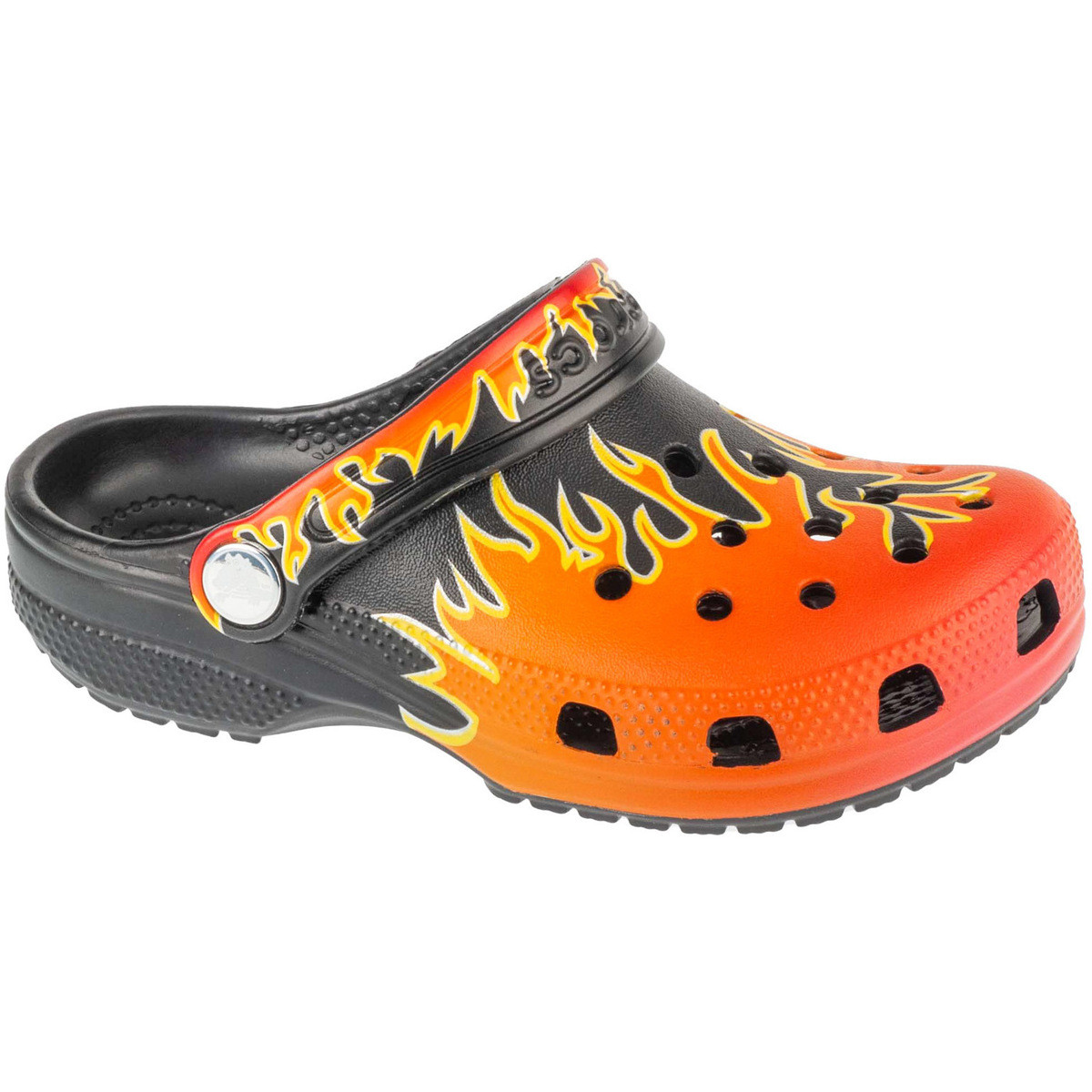 Crocs  Classic Flames Clog Kids  Černá