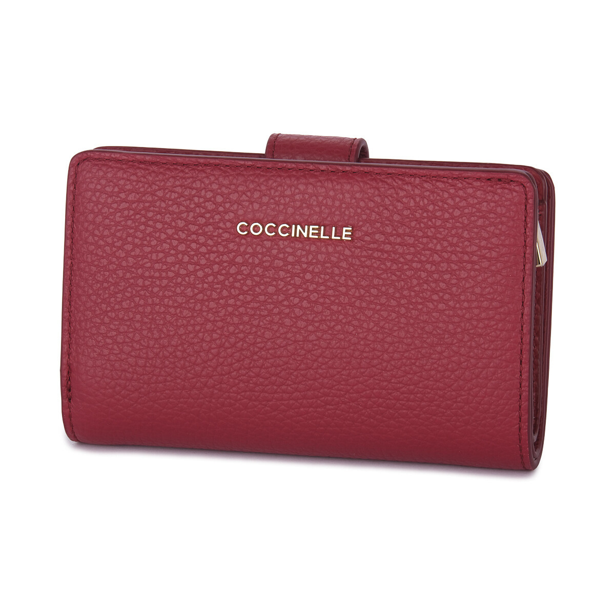 Coccinelle  R16 SOFT METAL  Červená