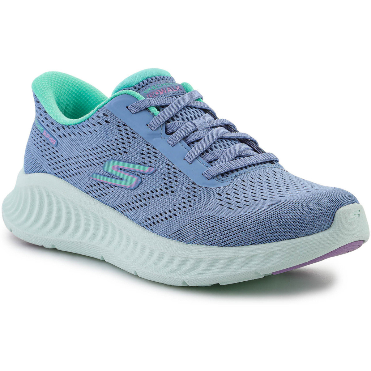 Skechers  Slip-ins: GO WALK Now - Khloe 125643-BLGR Blue/Green  Modrá