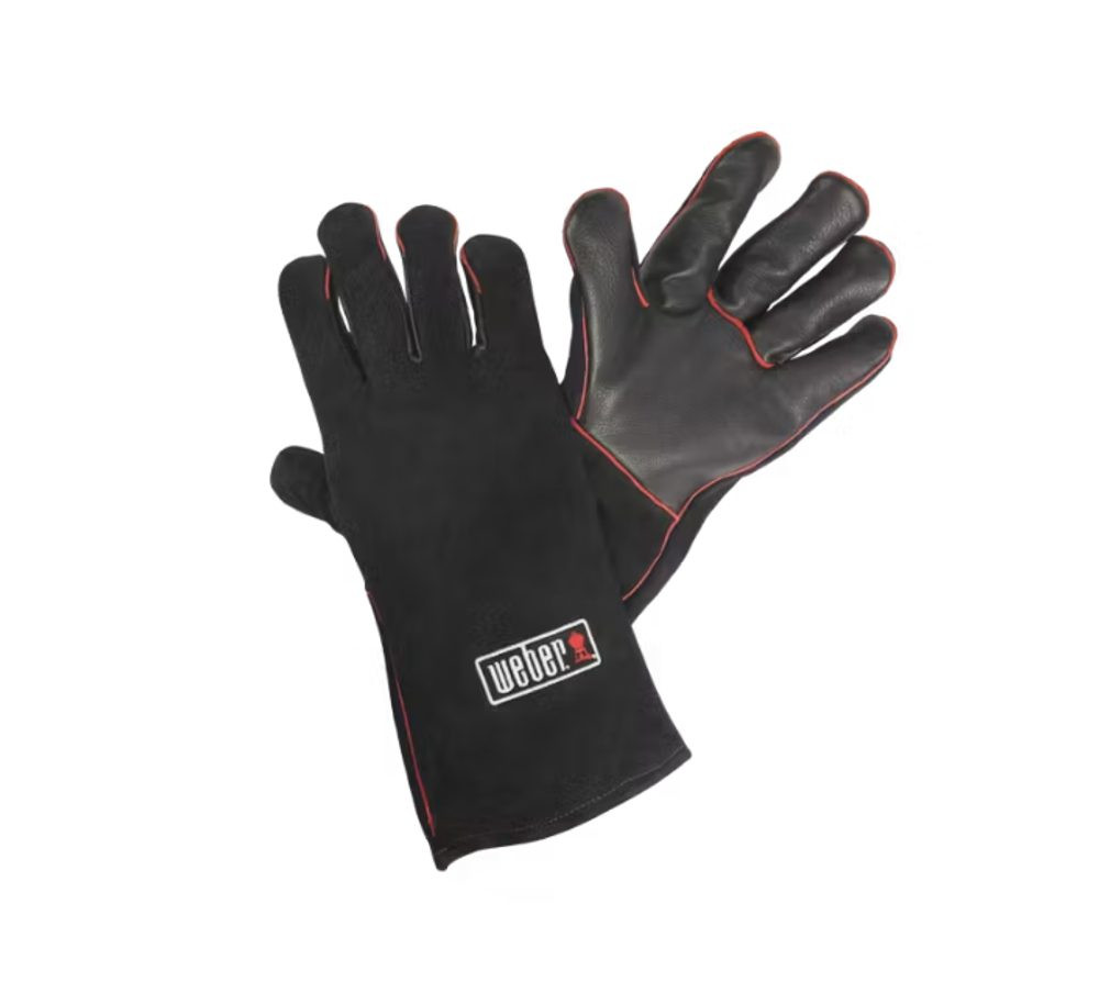 Sada grilovacích kožených rukavic Weber L/XL