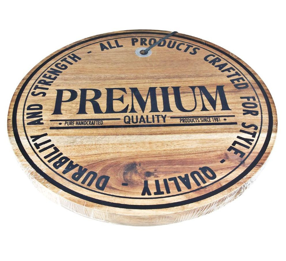 HIT Prkénko servírovací akátové dřevo 28 cm Cheese  HT-24500765