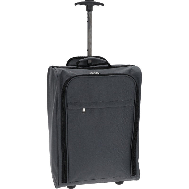 PROWORLD Příruční kufr na kolečkách do letadla 30 l šedá KO-DG1000040