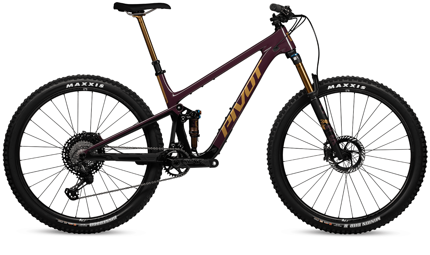 Celoodpružené kolo Pivot Trailcat SL Team XTR Barva: Doctor Purple, Velikost: XS