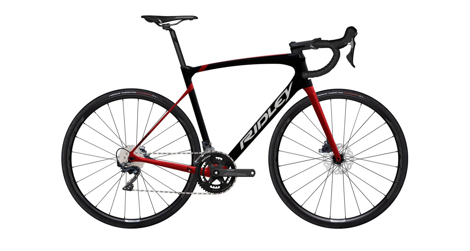 Silniční kolo RIDLEY Fenix SLiC 105 Di2 - černo/červená Velikost: S