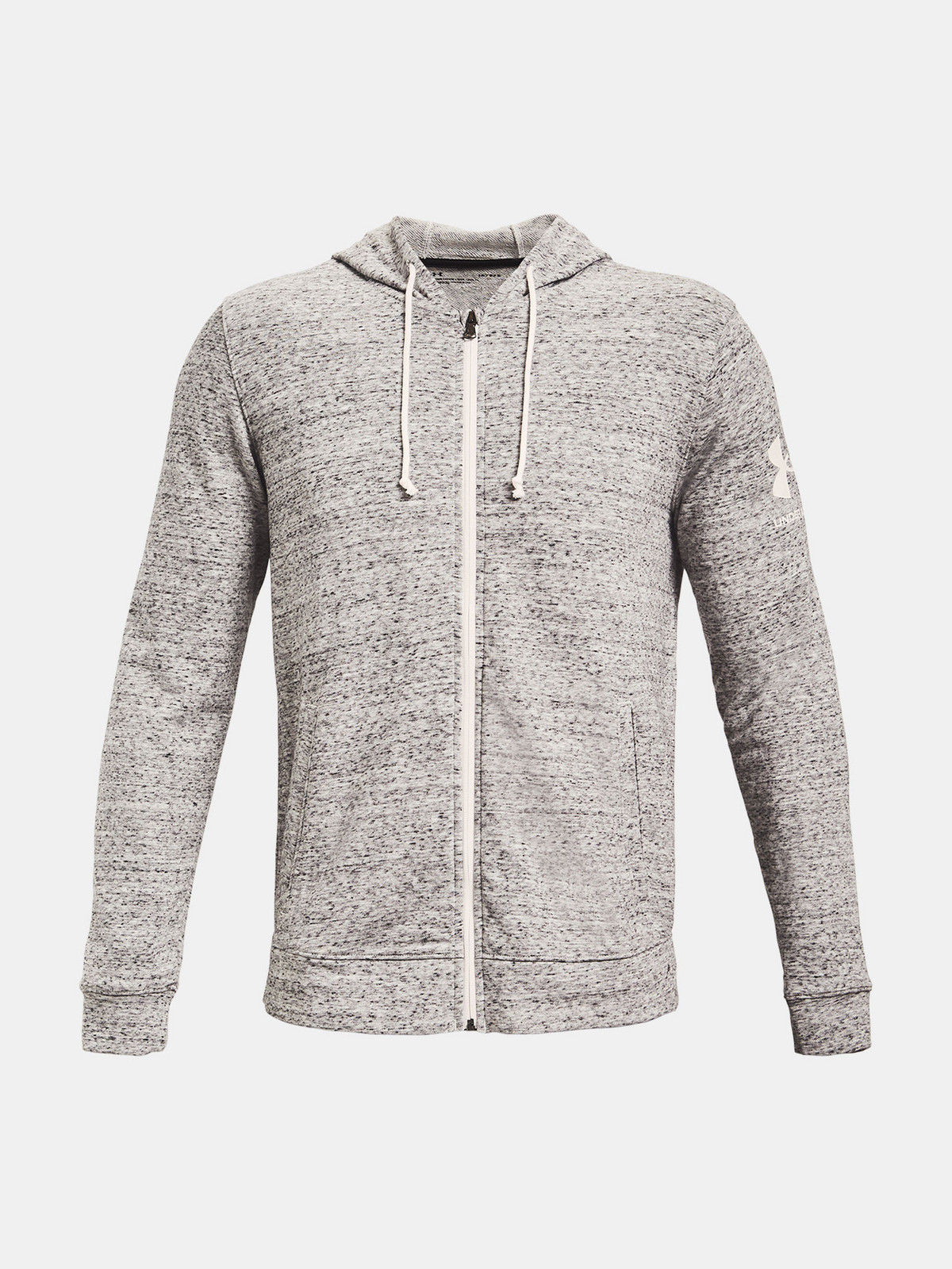 Under Armour UA RIVAL TERRY FZ HD Pánská mikina US XXL 1361606-112