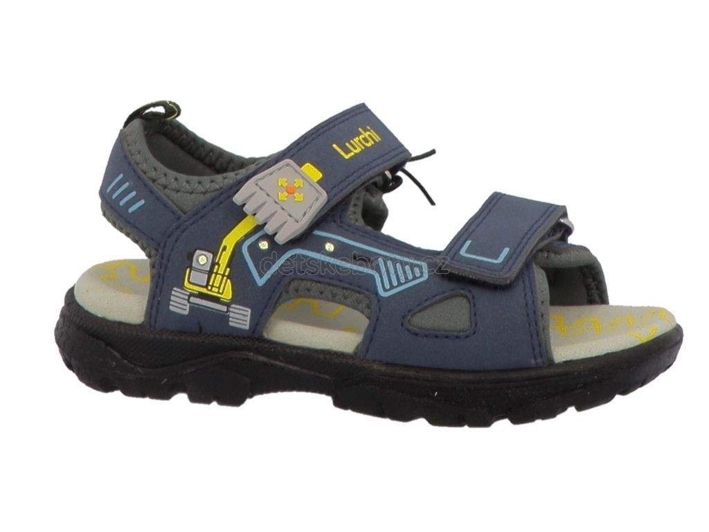 Dětské sandály Lurchi 74L1303003 navy-steel Velikost: 27
