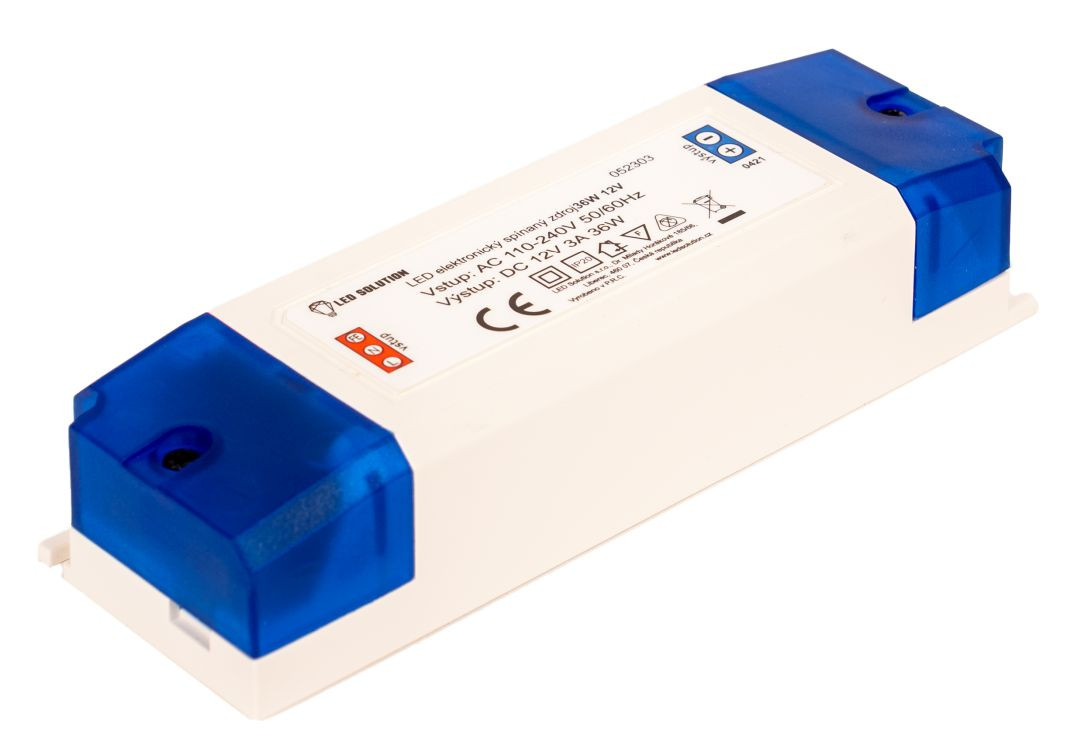 LED Solution LED zdroj (trafo) 12V 36W vnitřní 052303