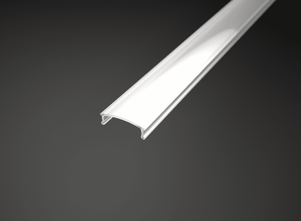 LED Solution Nacvakávací difuzor pro profil V12, V15, N9, N10, schodišťový Vyberte variantu a délku: Opálový difuzor 2m LP-UNICOV1-MLK