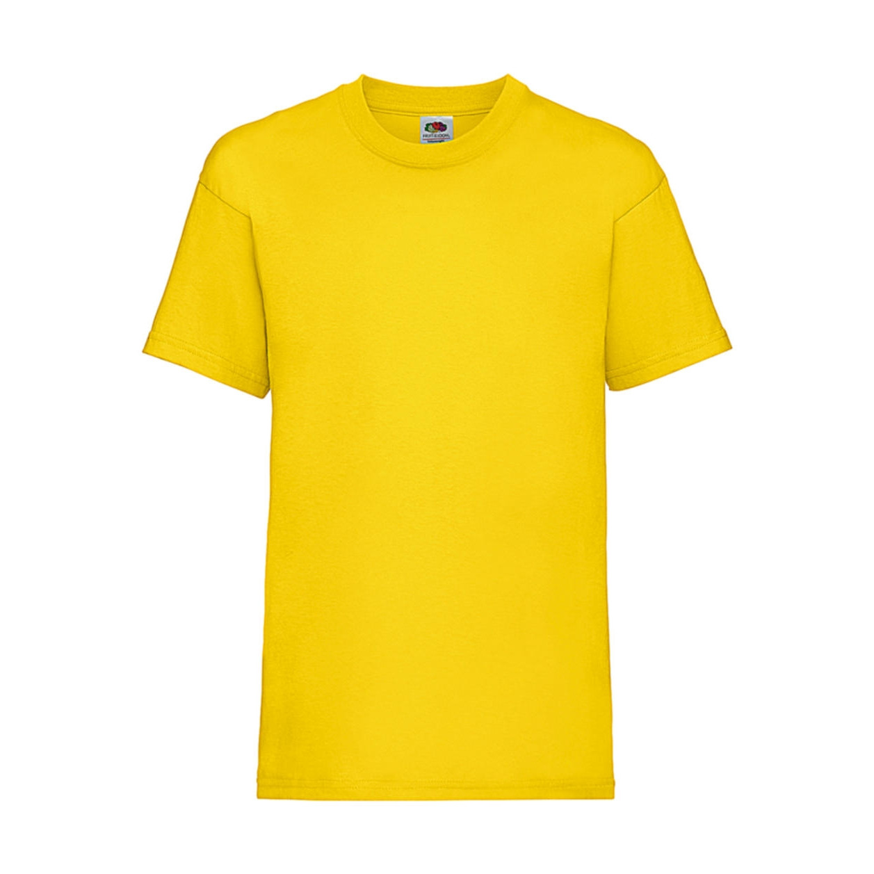Tričko dětské Fruit of the Loom - žluté, 164