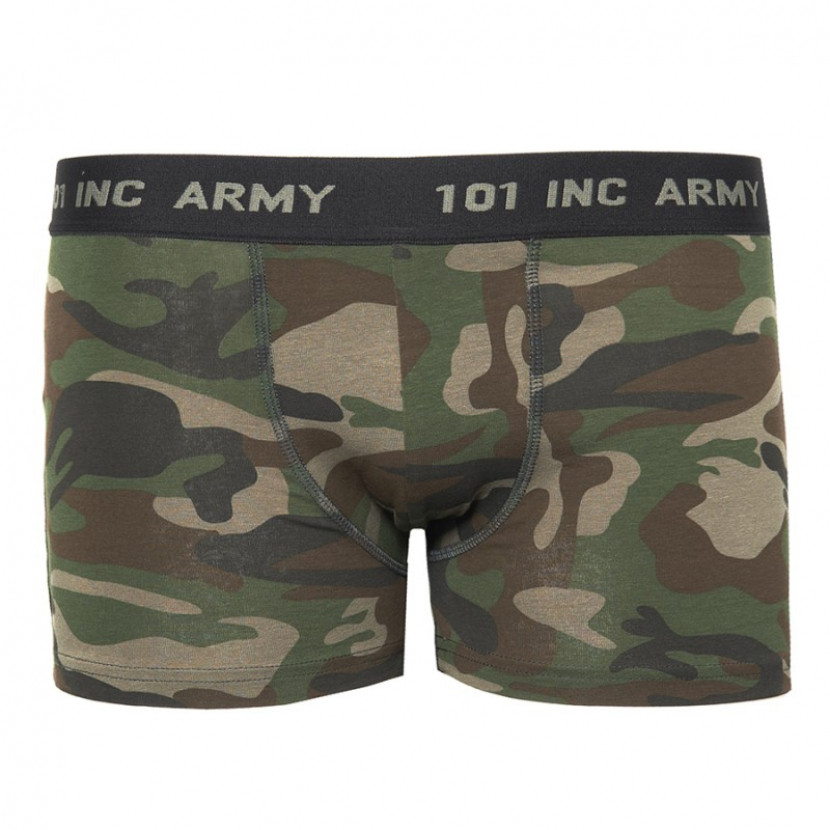 Boxerky 101 Inc Army - woodland, L