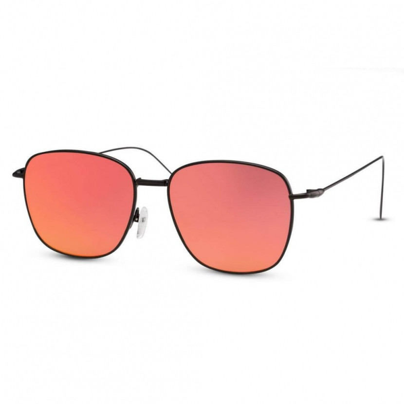 Sluneční brýle Solo Wayfarer Flat - černé-červené