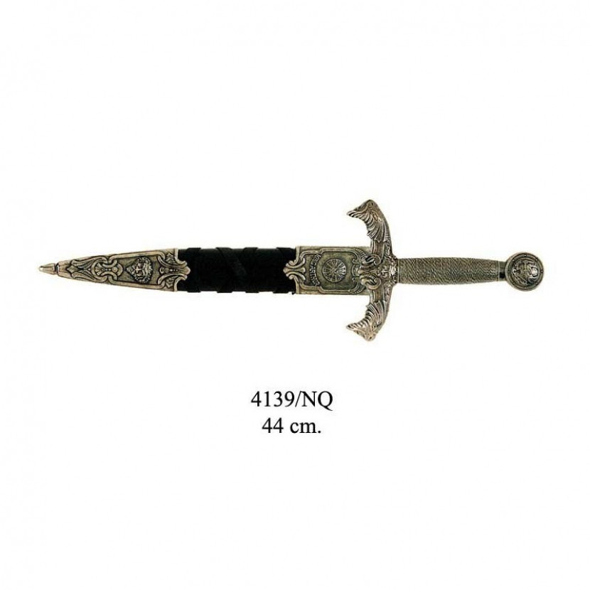 Dýka Krále Artuše NQ - stříbrná-černá