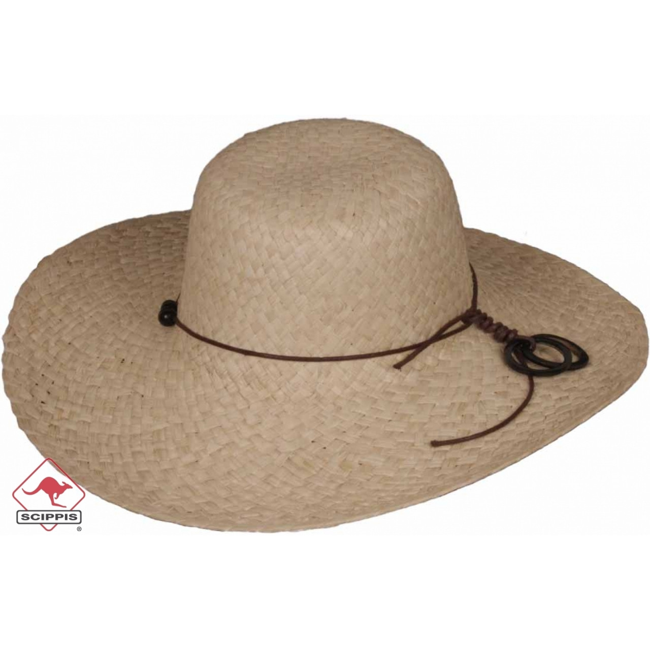 Klobouk slaměný Scippis Sintina - béžový, S/M