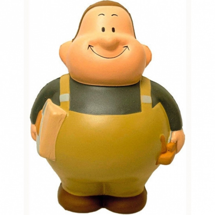 Antistresový míček Squeezies Tesař - coyote