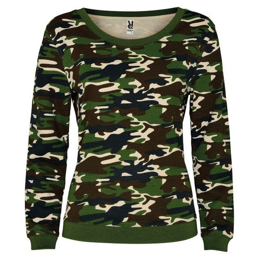 Dámská mikina Roly Malone - woodland, XL