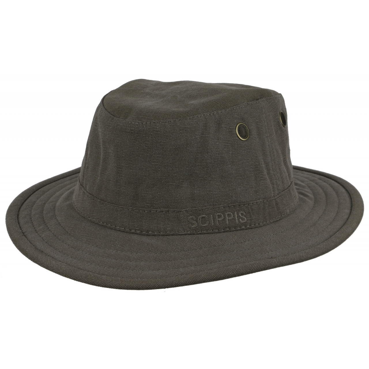 Klobouk bavlněný Scippis Explorer - hnědý, S