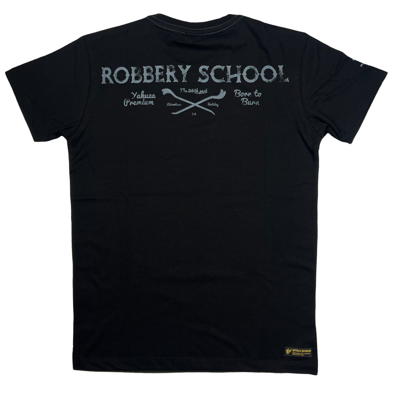 Triko Yakuza Premium Robbery School - černé, L