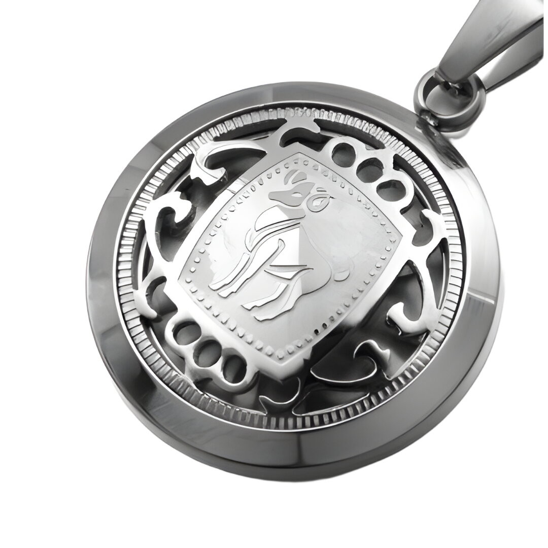 Přívěsek na řetízek na krk Gaira Zodiac Beran - stříbrný