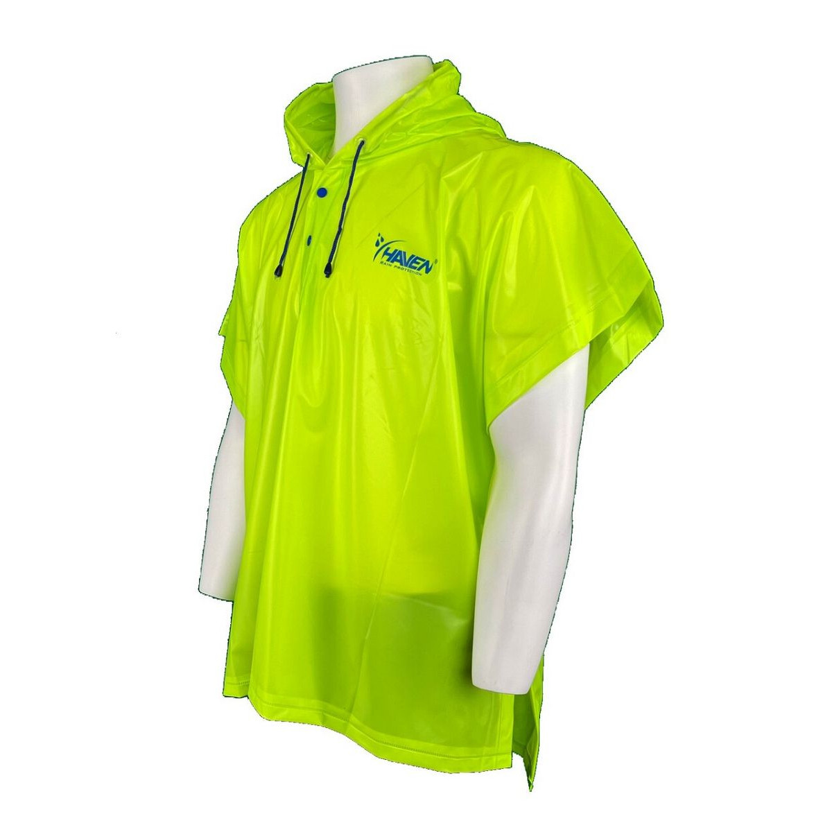 Pláštěnka Haven Poncho Strong - zelená svítící, XS/S