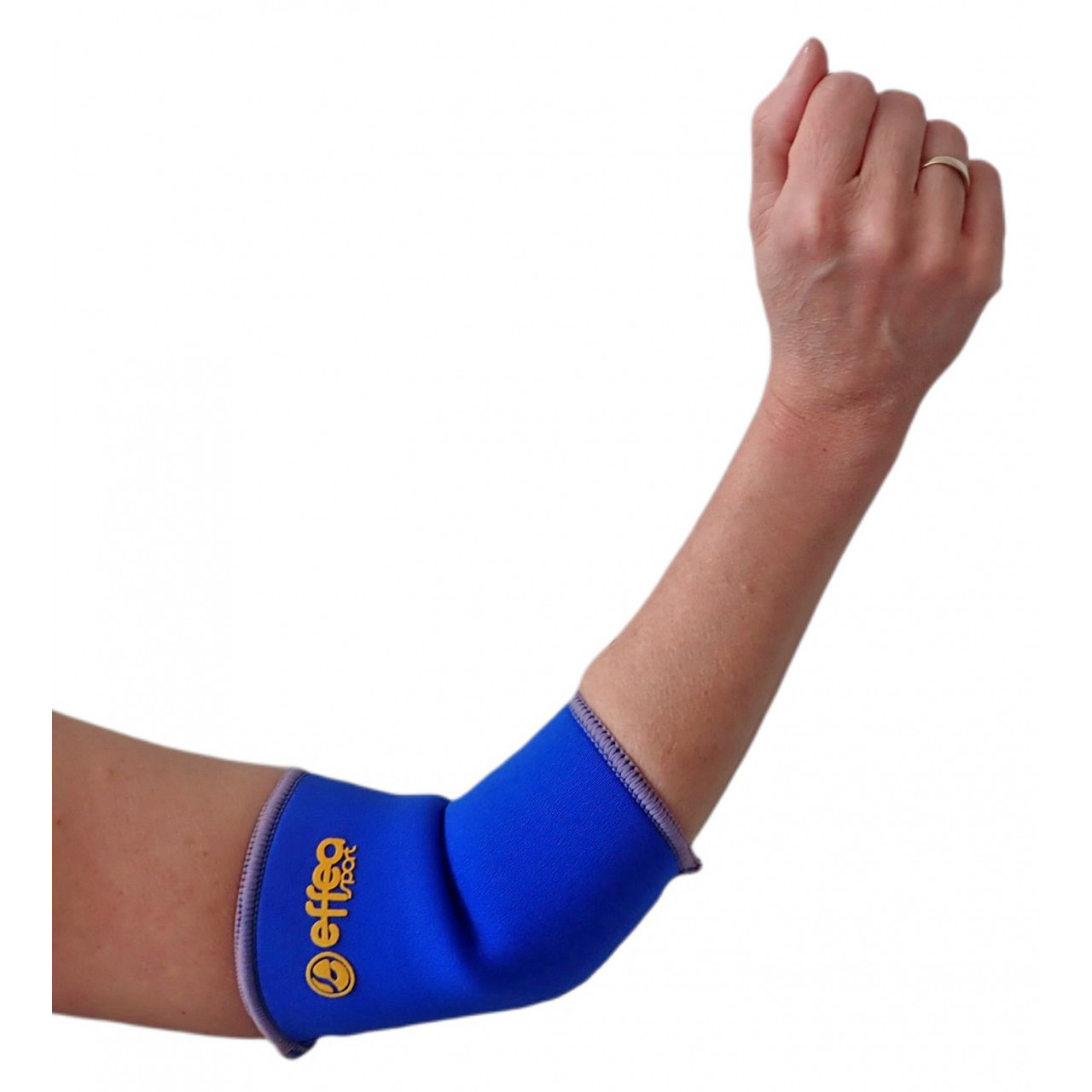 Bandáž na loket neoprenová Sport 1 ks - modrá, M