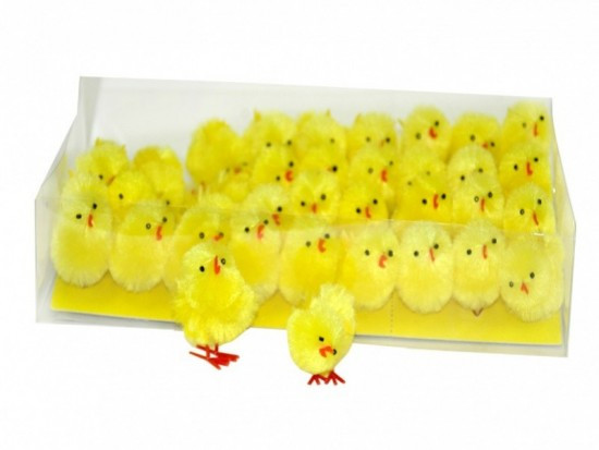 Anděl Velikonoční kuřátka - 4,5 cm - 36 ks  8002