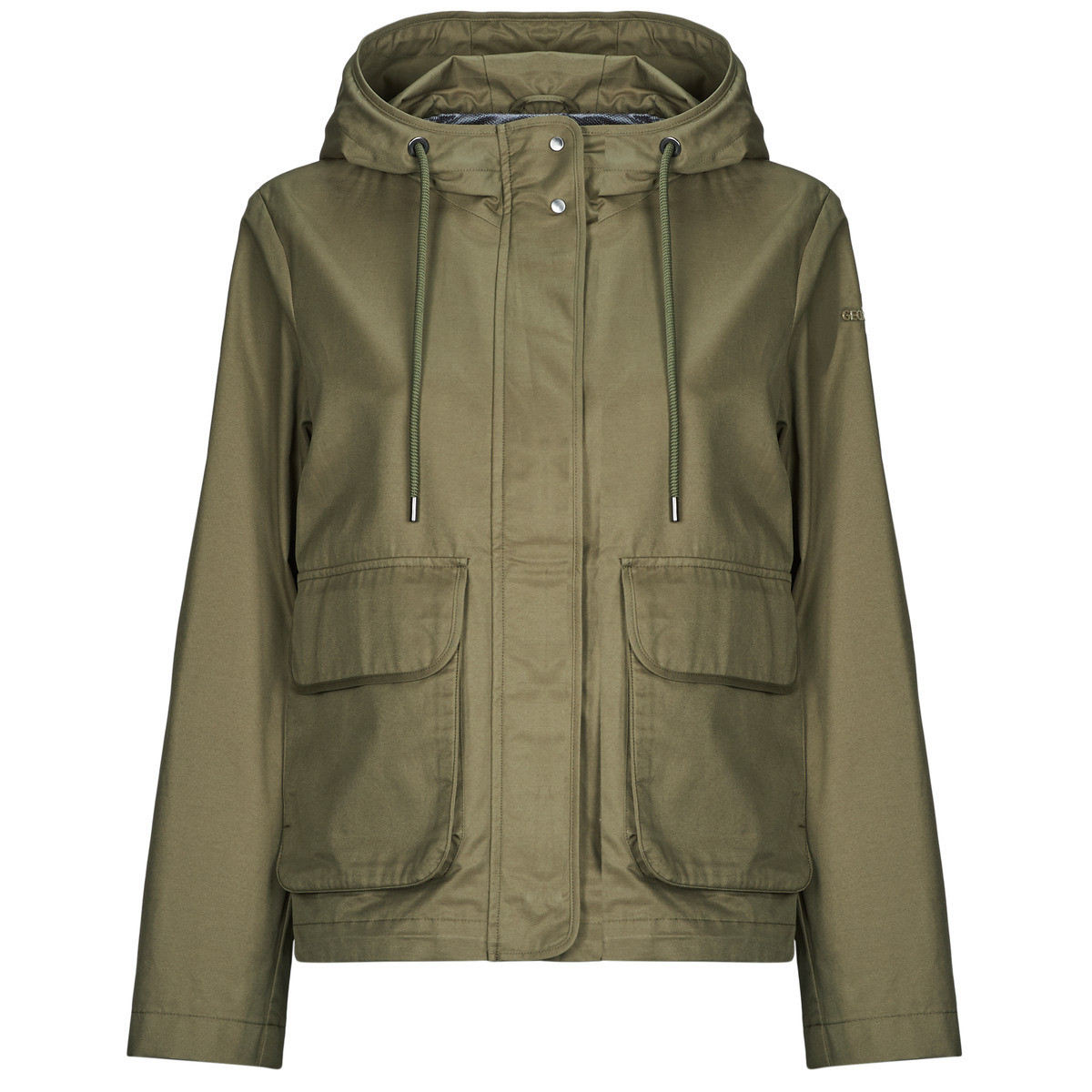 Geox  W ILDE PARKA  Khaki