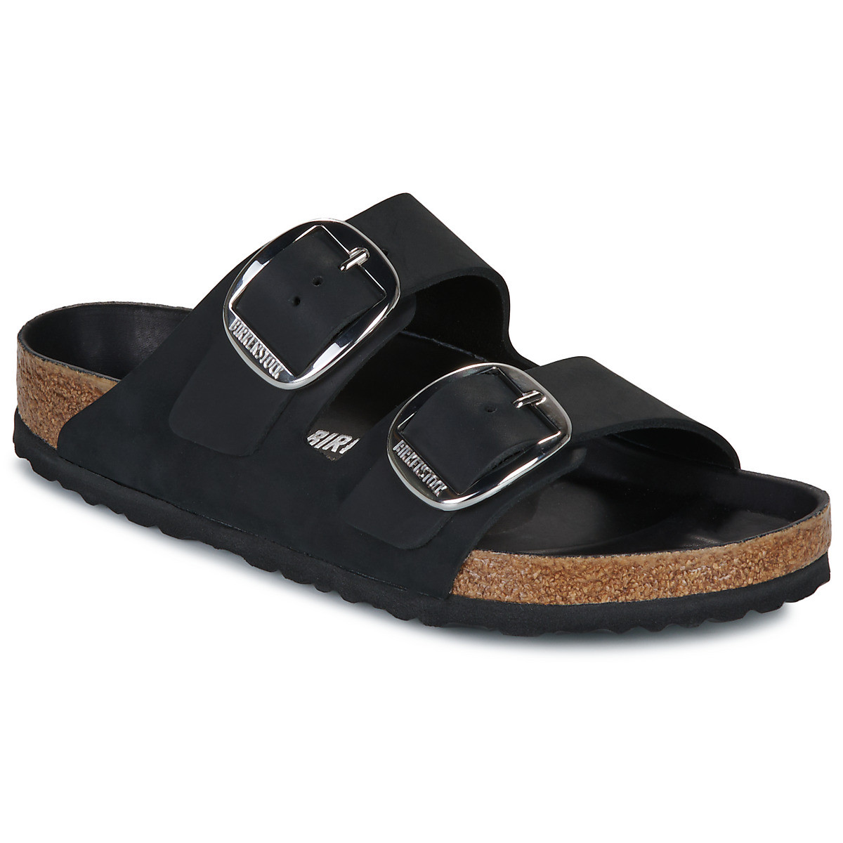 BIRKENSTOCK  Arizona Big Buckle LEOI Black HEX  Černá
