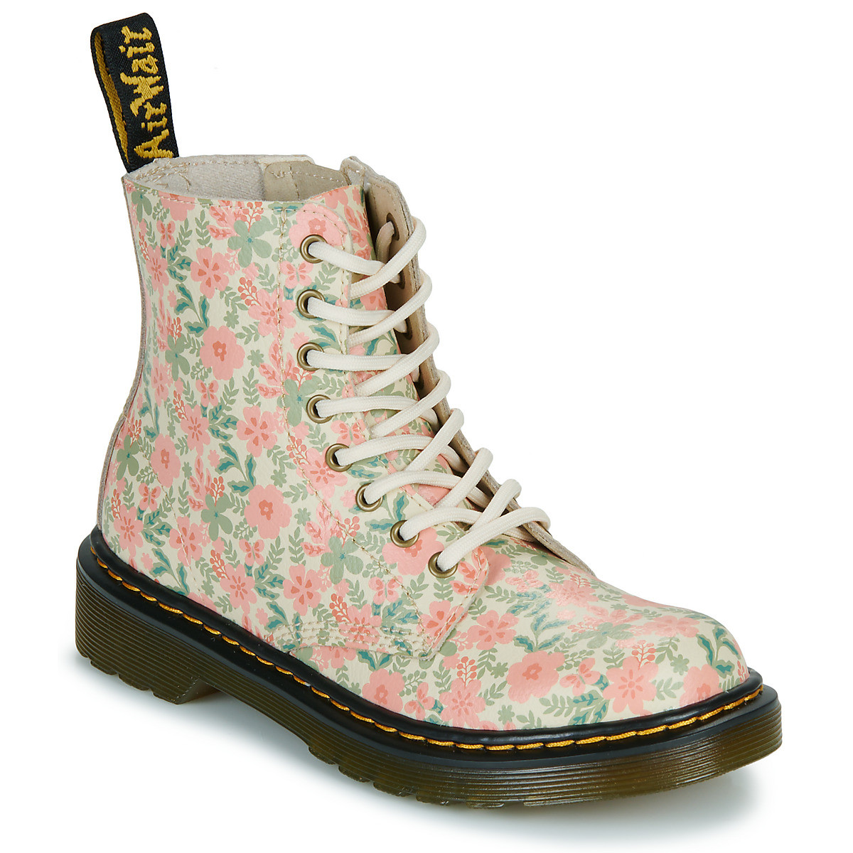Dr. Martens  1460 Pascal J Pop Floral Print  Růžová