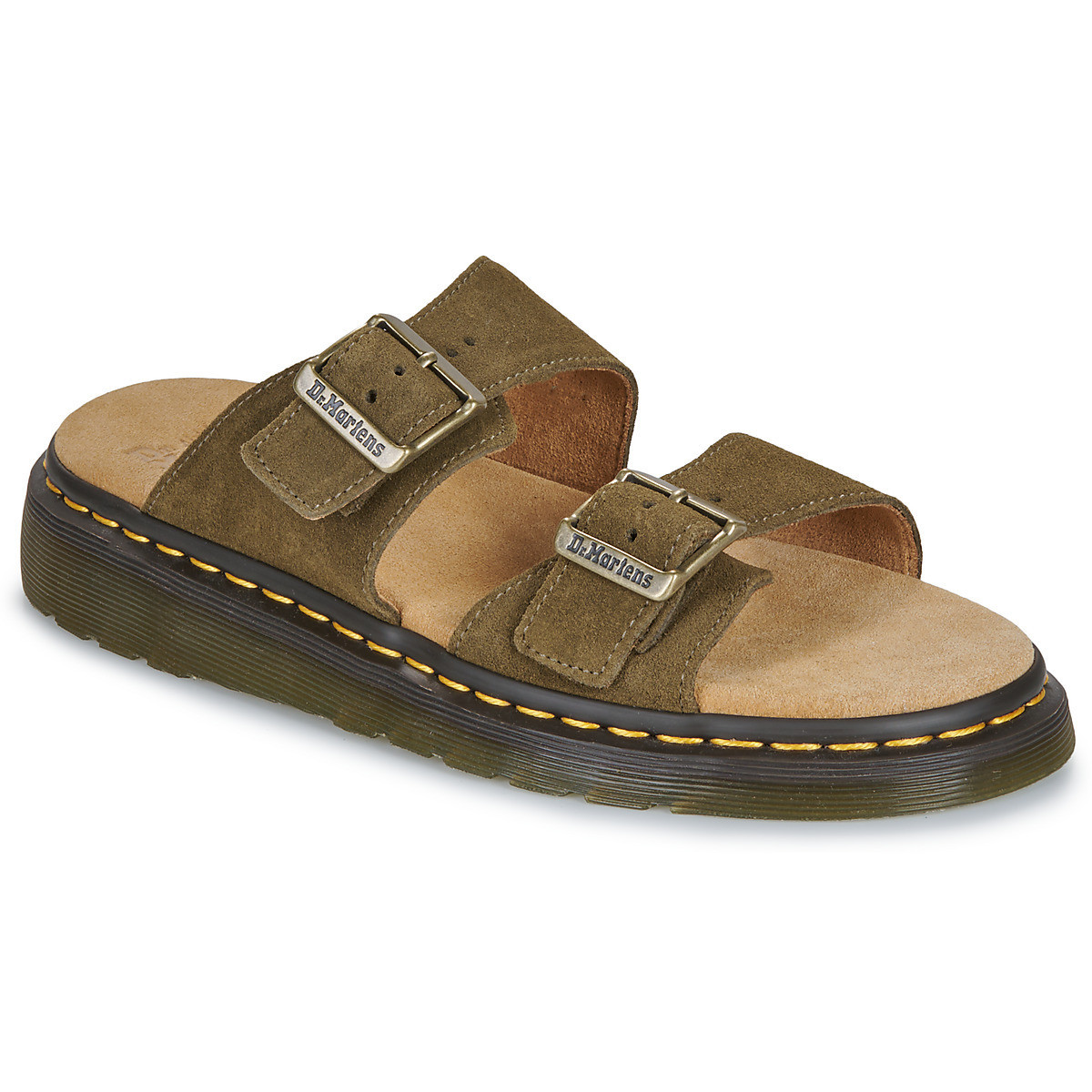 Dr. Martens  Josef DMs Olive Bronx Suede  Khaki