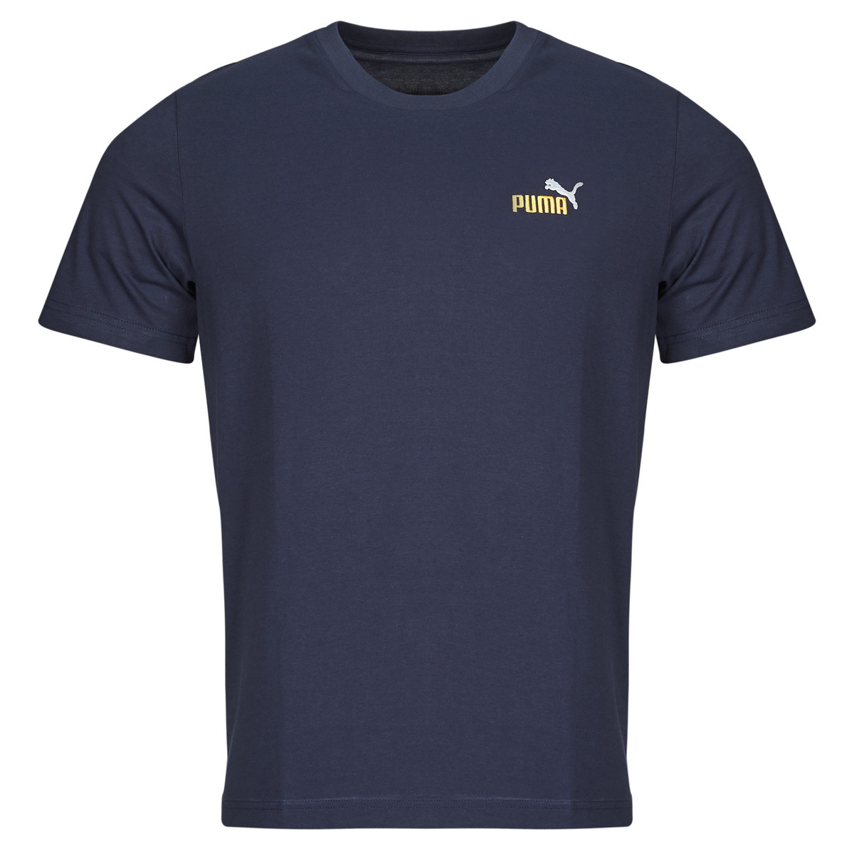 Puma  ESS 2 COLOR SMALL LOGO TEE  Tmavě modrá