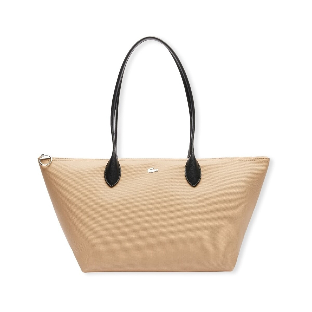 Lacoste  Athena Bag - Eco Beige Noir  Černá